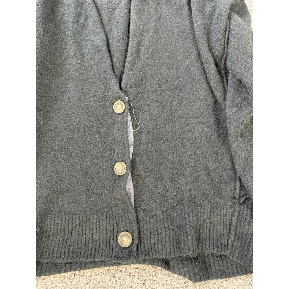 Free People Chamomile Cardigan Sweater Women's Size XS Black